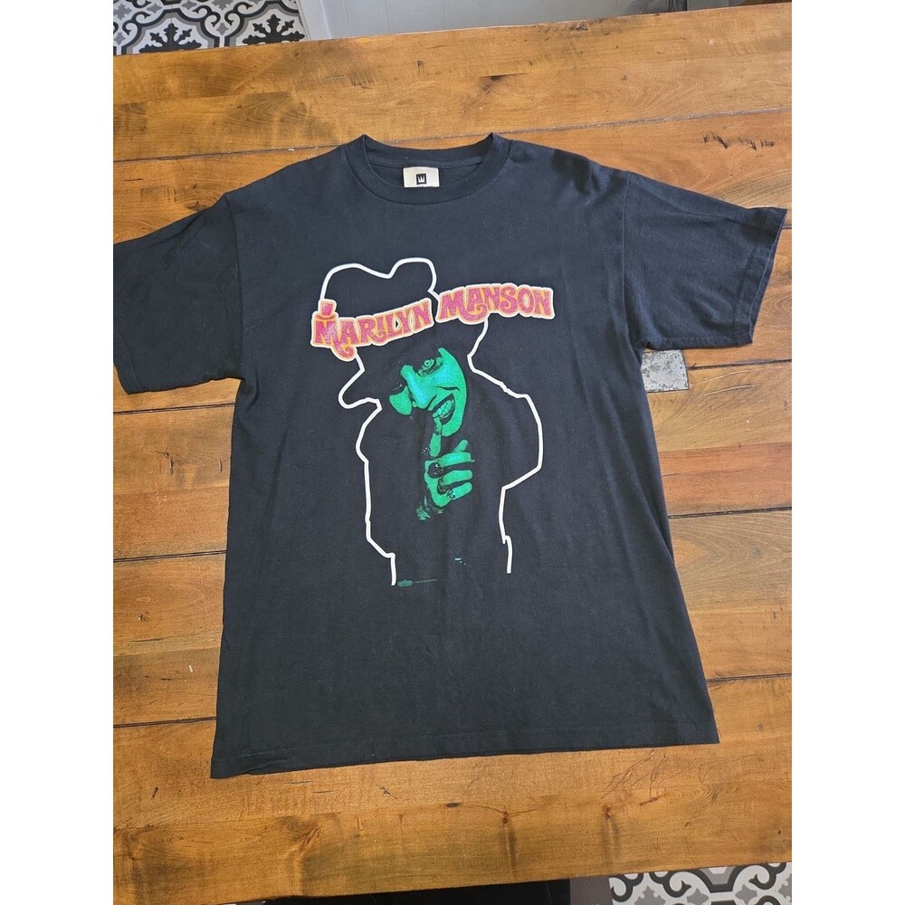 Vintage 1995 Marilyn Manson Smells Like Children Shirt M Mint Winterland Tee